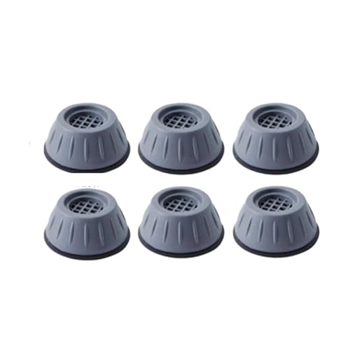 1/2/4/6Pcs Anti-Vibrations-Füße Pads Gummimatte Slipstop Silent Universal Waschmaschine Kühlschrank Unterstützung Dämpfer Stand(6pcs) von VHGHHVEJ