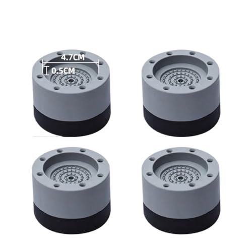 1/2/4 Stück Anti-Vibration Füße Pad Gummimatte Slipstop Universal Waschmaschine Kühlschrank Möbel Raiser Dämpfer Ständer(4pcs e) von VHGHHVEJ