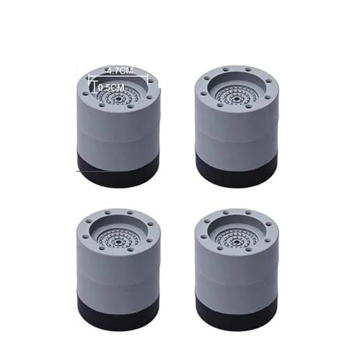 1/2/4 Stück Anti-Vibration Füße Pad Gummimatte Slipstop Universal Waschmaschine Kühlschrank Möbel Raiser Dämpfer Ständer(4pcs f) von VHGHHVEJ