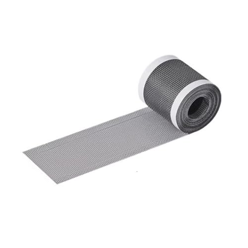 1~3 Rollen Selbstklebende Bodenablaufaufkleber, Zuschneidbarer Duschablauf-Haarfänger, Einweg-Netz-Spülbeckensieb-Filter-Siebaufkleber(100mmx5m 3Roll) von VHGHHVEJ
