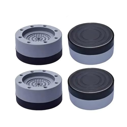 4 Stücke Waschmaschine Fuß Pad Tragbare Anti Vibration Dämpfer Matte Reduzieren Gummi Trockner Pad Anti-rutsch Kühlschrank Fuß Matte von VHGHHVEJ
