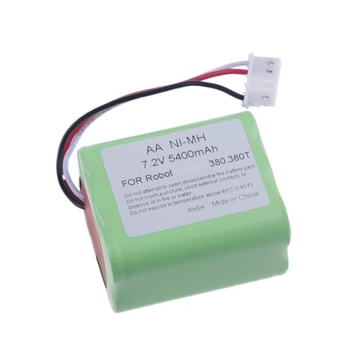 7,2 V NI-MH 5400 MAh Akku ，380T 380 390T 5200 5200B 5200C ，Staubsauger Aufgerüsteter 3000 MAH NI-MH Akku(1 Battery) von VHGHHVEJ