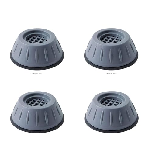 Anti-Vibrations-Füße Pads Gummimatte Slipstop Silent Universal Waschmaschine Kühlschrank Möbel Feste Erhöhung Dämpfer Ständer(4Pcs 10cm) von VHGHHVEJ