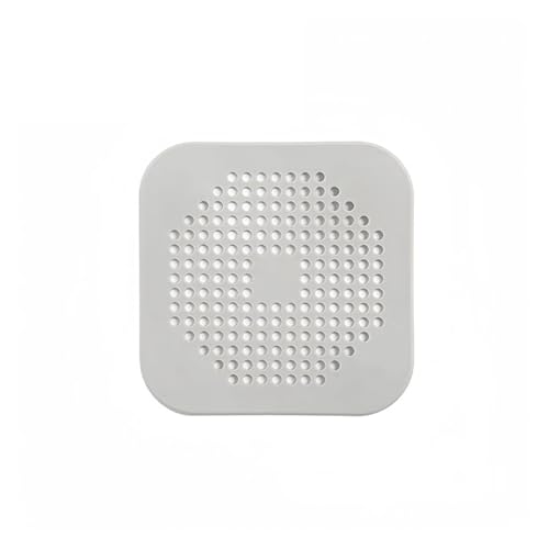 Duschablaufabdeckung, Haarfänger, Flacher Silikonstopfen, Stopper For Badezimmer, Küchenspüle, Badewannensieb(1PC-Grey) von VHGHHVEJ