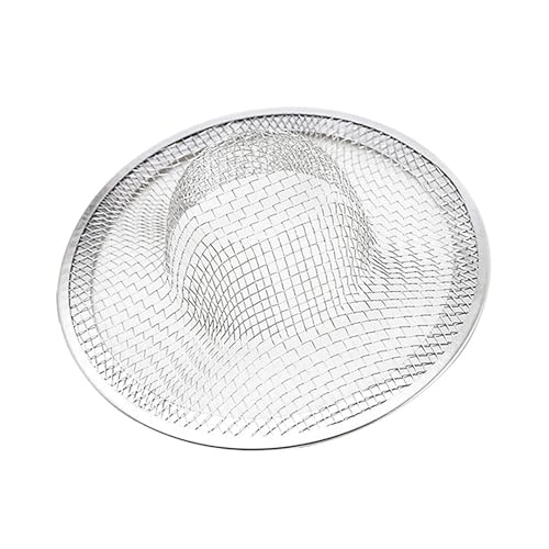 Edelstahl Badezimmer Abflussfilter Netz Screening Waschbecken Abflusssieb Dusche Haarfänger Stopper Küchenzubehör(7CM) von VHGHHVEJ