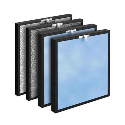 HEPA-Luftreiniger-Filterkartusche, HSP001 Feinvorfilter Und H13 True HEPA-Filter, Luftreiniger-Filterzubehör(2set) von VHGHHVEJ