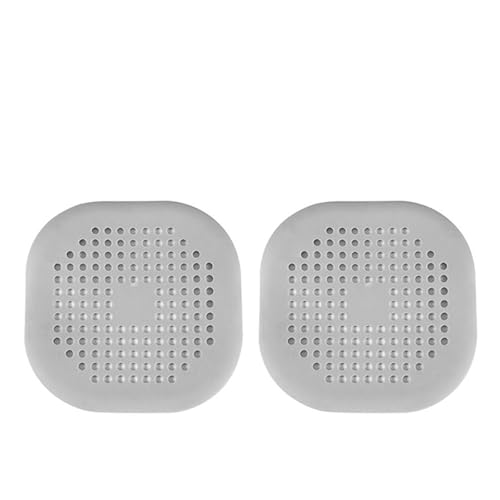 Küchenspüle Filtersieb Duschablauf Haarfänger Haarstopper Waschbecken Mesh Badewanne Trog Filter Badezimmer Zubehör(Gray X 2 filters) von VHGHHVEJ