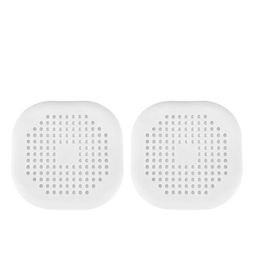 Küchenspüle Filtersieb Duschablauf Haarfänger Haarstopper Waschbecken Mesh Badewanne Trog Filter Badezimmer Zubehör(White X 2 filters) von VHGHHVEJ