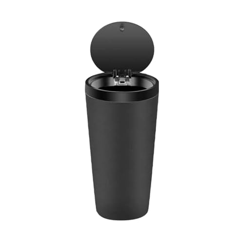 VHGHHVEJ Auto-Getränkehalter Clamshell Mülleimer Aufbewahrungsbox Eimer Fahrzeug Müll Staub Fall Drücken Mülleimer Zubehör(1set B) von VHGHHVEJ