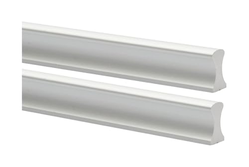 VHTDFEVXO Kleiderschrankgriffe, Schubladengriffe, 2 Stück Küchenschrankgriffe aus massivem Aluminium, Schubladengriffe, verlängerte Möbeltürgriffe, mit Schrauben(Length 235mm) von VHTDFEVXO