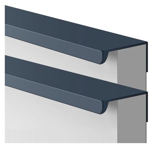 VHTDFEVXO Kleiderschrankgriffe, Schubladengriffe, 2 Stück Schrankschubladengriffe for Küchenschränke, Schlafzimmerschränke, Aluminiumlegierung(Length 800mm) von VHTDFEVXO