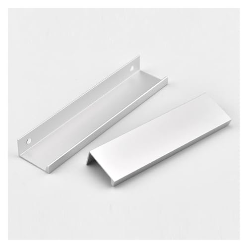 VHTDFEVXO Kleiderschrankgriffe, Schubladengriffe, 2 Stück Schranktürgriffe Unsichtbare Schlafzimmerschrank-Zuggriffe, mit Schrauben(Length 400mm) von VHTDFEVXO