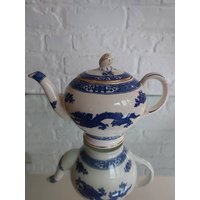 Vintage "Royal Cauldon" Blue Dragon Kleine Teekanne von VHouseofVintage