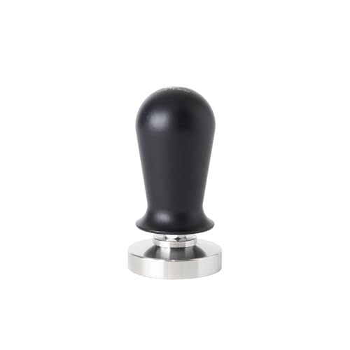 VIA CREMA Calibrated Espresso Tamper 51 mm. Siebträger Tamper - With Spring Loaded Flat Stainless Steel Base (Tamper 51 mm) Kaffeemaschine Siebträger Zubehör von VIA CREMA