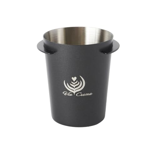 VIA CREMA Kaffee Dosierbecher 51 mm. Espresso Messbecher. Dosing Cup. Siebträger Halterung - Stainless Steel (Dosierbecher 51 mm) Kaffeedosierer von VIA CREMA