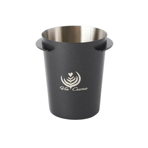 VIA CREMA Kaffee Dosierbecher 58 mm. Espresso Messbecher. Dosing Cup. Siebträger Halterung - Stainless Steel (Dosierbecher 58 mm) Kaffeedosierer von VIA CREMA