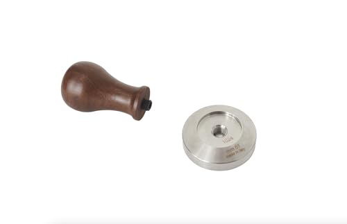 VIA CREMA Kaffee Tamper 51 Mm. Siebträger Tamper. Coffee Tamper Made in Italy by Motta (Tamper 51Mm, Brown) Kaffeemaschine Siebträger Zubehör von VIA CREMA