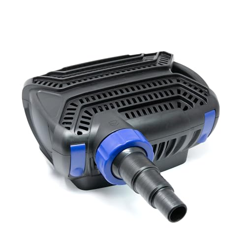 VIALIA Teichpumpe mit Filter, Modell CTF-B 14000, 120 Watt, 14000 L/h, Tauchpumpe für den Gartenteich, kompatibel mit Allen gängigen Teichfiltern, Skimmern, Wasserfällen von VIALIA