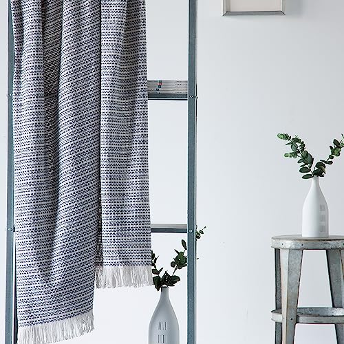 VIALMAN Plaid Seul Farbe Blau | Mehrzweck-Tagesdecke 130 x 170 cm | Plaid Sofa | Überwurf | Überwurf für Sofa VIALMAN Plaid Seul Farbe Blau | Mehrzweck-Tagesdecke 130 x 170 cm | Plaid Sofa | Überwurf | Überwurf für Sofa von VIALMAN