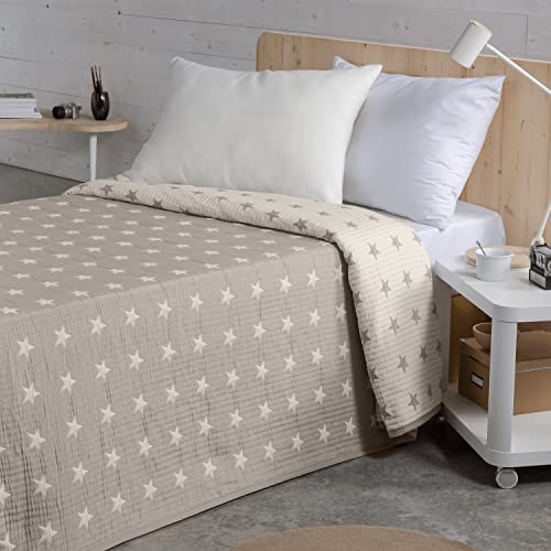 VIALMAN Sofia 10 Tagesdecke, 18% Baumwolle, beige, 150 von VIALMAN