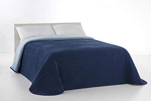 VIALMAN Steppdecke, blau, 150 cm Bett: 250 x 270 cm von VIALMAN