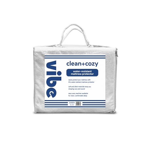 VIBE Premium Fitted Washable Terry Cloth Waterproof Matratzenschoner, California King von VIBE