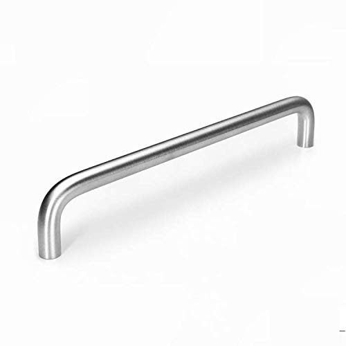 VIBORG SUS304 Edelstahlguss Modern Küchenschrank Griffe Möbelgriff Möbelgriffe Schrankgriff Schrankgriffe Türgriffe Ziehgriffe Möbel Schubladengriffe SA-722B (6, Bohrlochabstand: 192mm) von VIBORG
