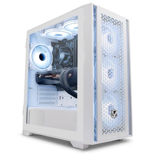 Vibox III-105 Gaming PC - Intel i7 8-Core 10700T Prozessor 4.8GHz - RTX 4070 12GB Grafikkarte - 32GB RAM - 1TB NVMe M.2 SSD - 600W PSU - Windows 11 - WiFi von Vibox