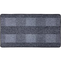 Teppich mit Karomuster - Grau - 67x120 cm - Grau von VIVOL