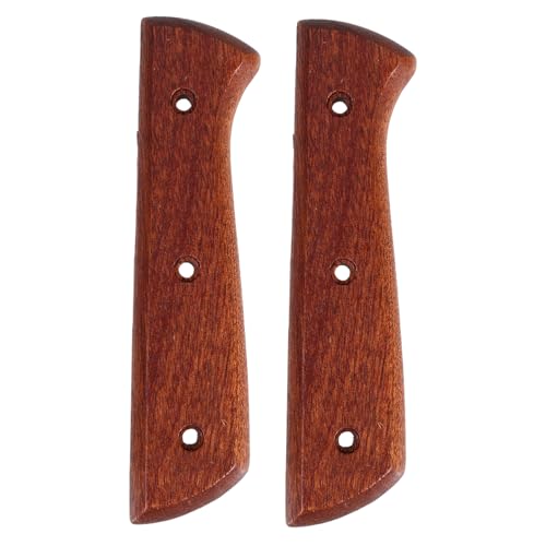 VICASKY 1 Paar Ersatzgriff aus Holz für Küchenmesser Rutsch Knopfgriff Einfache Installation für Kochmesser und Cutter Langlebige Lösung für Optimale Nutzung VICASKY 1 Paar Ersatzgriff aus Holz für Küchenmesser Rutsch Knopfgriff Einfache Installation für Kochmesser und Cutter Langlebige Lösung für Optimale Nutzung von VICASKY
