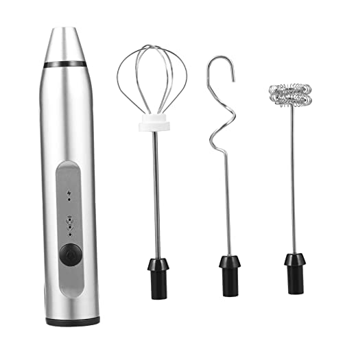 VICASKY 1 Satz Handheld Electric Milk Frother aus USB Betriebener Automatischer Mixer für Perfekten Schaum für Latte und Cappuccino Ergonomisches Design Leicht zu Reinigen VICASKY 1 Satz Handheld Electric Milk Frother aus USB Betriebener Automatischer Mixer für Perfekten Schaum für Latte und Cappuccino Ergonomisches Design Leicht zu Reinigen von VICASKY