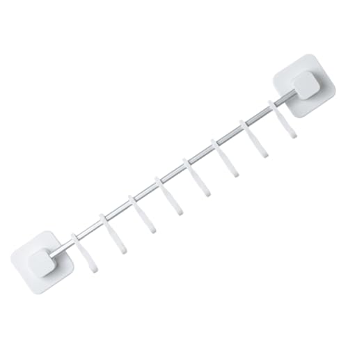 VICASKY 1 Satz Küchenutensilienhalter Wandmontage mit Haken Platzsparender Organizer für Tassen Handtücher Schlüssel und für Küche Bad und Wohnzimmer VICASKY 1 Satz Küchenutensilienhalter Wandmontage mit Haken Platzsparender Organizer für Tassen Handtücher Schlüssel und für Küche Bad und Wohnzimmer von VICASKY