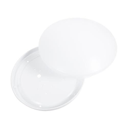 VICASKY 1 Satz LED Deckenlampenabdeckung Runder Lampenschirm für Verschiedene Schlafzimmerstile Schützt und Verschönert Deckenleuchten für Wohnen von VICASKY