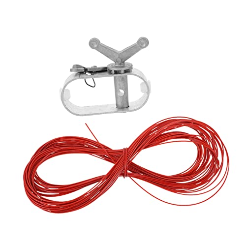 VICASKY 1 Satz Poolabdeckung Winde mit Kabel Robuste Ratsche und Kabelspanner für Sichere Winterabdeckungen von Kabel Wetterfest und Langlebig VICASKY 1 Satz Poolabdeckung Winde mit Kabel Robuste Ratsche und Kabelspanner für Sichere Winterabdeckungen von Kabel Wetterfest und Langlebig von VICASKY