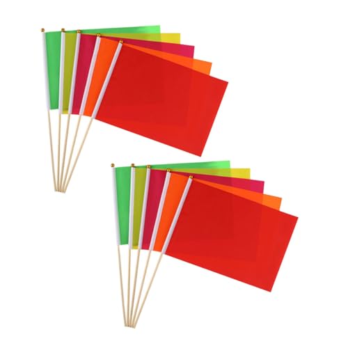VICASKY 1 Satz Teiliges Set Markierungsflaggen Für Leichte Polyesterfahnen Für Bauprojekte Bewässerungssysteme Und Unsichtbare Zäune Holzstöcken 10 Stück VICASKY 1 Satz Teiliges Set Markierungsflaggen Für Leichte Polyesterfahnen Für Bauprojekte Bewässerungssysteme Und Unsichtbare Zäune Holzstöcken 10 Stück von VICASKY