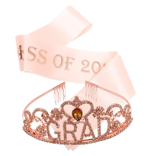 VICASKY 1 Set Abschluss Schultergurte Krone Für Frauen Absolventen Abschlusskrone Zeremonie Prinzessin Mädchen Abschlussfeier Abschlussdekoration Zubehör Geformt Be Topper VICASKY 1 Set Abschluss Schultergurte Krone Für Frauen Absolventen Abschlusskrone Zeremonie Prinzessin Mädchen Abschlussfeier Abschlussdekoration Zubehör Geformt Be Topper von VICASKY