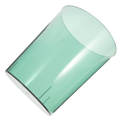 VICASKY Transparenter Mülleimer aus Kunststoff für Büro und Zuhause Kleiner Abfallbehälter Dekorativer Blumencontainer Vielseitig Einsetzbar von VICASKY
