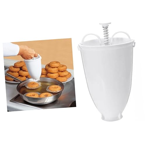 VICASKY 1 Stück Kunststoff Teigspender für Selbstgemachte Donuts Leichter mit Antihaft Beschichtung für DIY Desserts der Küche von VICASKY