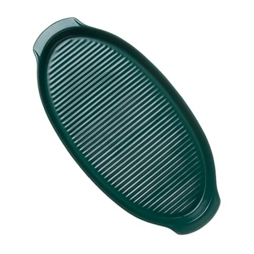VICASKY 1 Stück Ovaler Keramikservierteller mit Doppelgriffen für Backen und Servieren von Speisen Klein und Elegantem VICASKY 1 Stück Ovaler Keramikservierteller mit Doppelgriffen für Backen und Servieren von Speisen Klein und Elegantem von VICASKY