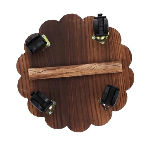 VICASKY 1 Stück Runder Pflanzenroller mit Bewegliches Blumentopf Tablett für und Außenbereiche Langlebig und Praktisch für Garten und Zuhause VICASKY 1 Stück Runder Pflanzenroller mit Bewegliches Blumentopf Tablett für und Außenbereiche Langlebig und Praktisch für Garten und Zuhause von VICASKY