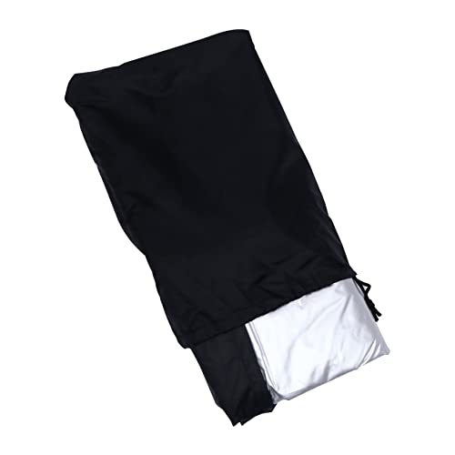 VICASKY 1 Stück Wasserdichtes Pool Cover Schutzabdeckung für Spa Badewannen UV Beständig und Staubdicht Schwarz für Garten und Outdoor Nutzung von VICASKY
