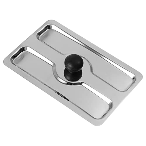 VICASKY 1 Stück Werkzeugabdeckung Zum Brotbacken Deckel Der Brotpfanne Obere Abdeckung Des Brotbackautomaten Toaster Ofenabdeckung Abdeckung Der Toastermaschine Silver Rostfreier Stahl von VICASKY