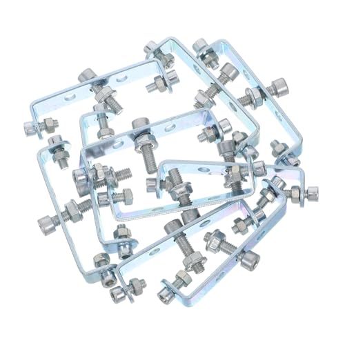 VICASKY 10 Sätze Fahrrad Heckträger Adapter U Förmiger Carbonstahl Verbinder Fahrrad Gepäckträger Befestigung für Mountain und Rennrad Einfache Montage Langlebig VICASKY 10 Sätze Fahrrad Heckträger Adapter U Förmiger Carbonstahl Verbinder Fahrrad Gepäckträger Befestigung für Mountain und Rennrad Einfache Montage Langlebig von VICASKY