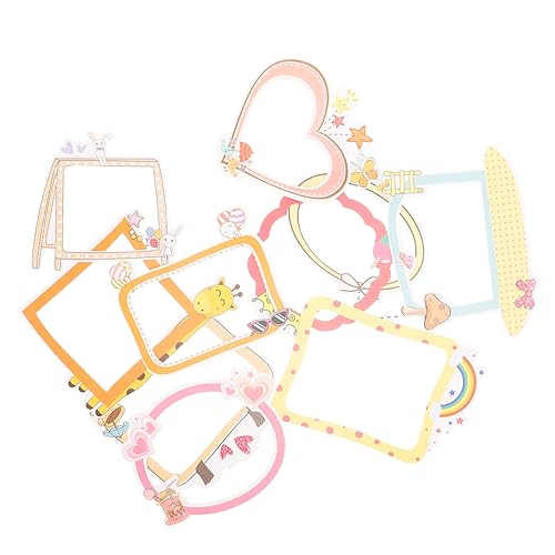VICASKY 10 Stk. Diy Dekorative Aufkleber für Scrapbooking Kreative Sticker für Fotoalben und Rahmen für Kinderprojekte und Bastelarbeiten Leicht Anzubringen Vielseitig Einsetzbar VICASKY 10 Stk. Diy Dekorative Aufkleber für Scrapbooking Kreative Sticker für Fotoalben und Rahmen für Kinderprojekte und Bastelarbeiten Leicht Anzubringen Vielseitig Einsetzbar von VICASKY