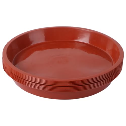 VICASKY 10 Stück Pflanzuntersetzer Kunststoff Robust rutschfest Wetterbeständig für Blumentöpfe Balkon Garten Saucer Wasserauffangschale VICASKY 10 Stück Pflanzuntersetzer Kunststoff Robust rutschfest Wetterbeständig für Blumentöpfe Balkon Garten Saucer Wasserauffangschale von VICASKY