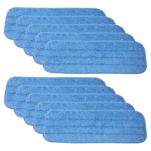 VICASKY 10 Stück Teiliges Mikrofaser-mopp-pad Waschbar Wiederverwendbar Ersatzbezüge für Sprühmopps Hochwertige Bodenreinigungspads für Trocken Nassreinigung Passend für Hartholz Fliesen VICASKY 10 Stück Teiliges Mikrofaser-mopp-pad Waschbar Wiederverwendbar Ersatzbezüge für Sprühmopps Hochwertige Bodenreinigungspads für Trocken Nassreinigung Passend für Hartholz Fliesen von VICASKY