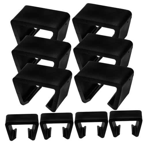 VICASKY 10 Stück Teiliges Outdoor Möbel Clips Rattan Sofa Verbinder für Gartenmöbel Stabile Verbindungsklammern für Flexible Sitzgruppen Einfache Montage Geeignet für Stuhlbeine Breit von VICASKY