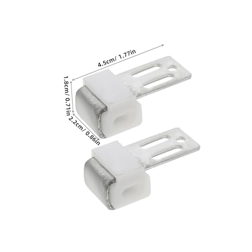 VICASKY 10 Stück Teiliges Sofa federklammer Metall mit Verstellbarem Mehrloch Design Geräuschdämpfend zur Reparatur von Polstermöbeln und Verhinderung von Sitzkissenabsenkungen von VICASKY
