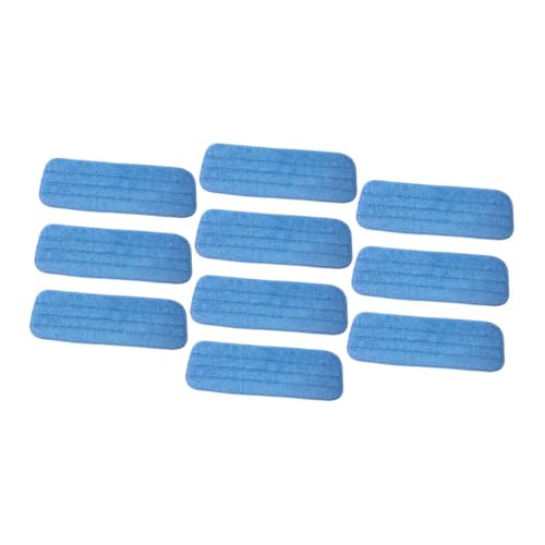 VICASKY 10 Stück Teiliges Wiederverwendbare Mikrofaser Wischmopp-pads Schnell Trocknend Maschinenwaschbar Passend für Moppköpfe für Reinigung von Hartholz Fliesenböden VICASKY 10 Stück Teiliges Wiederverwendbare Mikrofaser Wischmopp-pads Schnell Trocknend Maschinenwaschbar Passend für Moppköpfe für Reinigung von Hartholz Fliesenböden von VICASKY