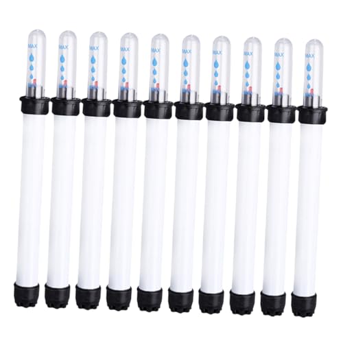 VICASKY 10 Stück Wiederverwendbare Bodenfeuchtesonde mit Leuchtendem Anzeigefloat für Überwachung von Sukkulenten Innen und Außenbereichen von VICASKY